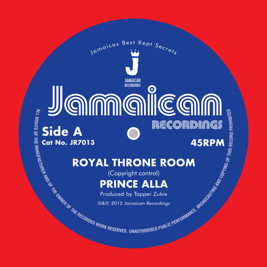 Prince Alla - Royal Throne Room / Hail Rastafari