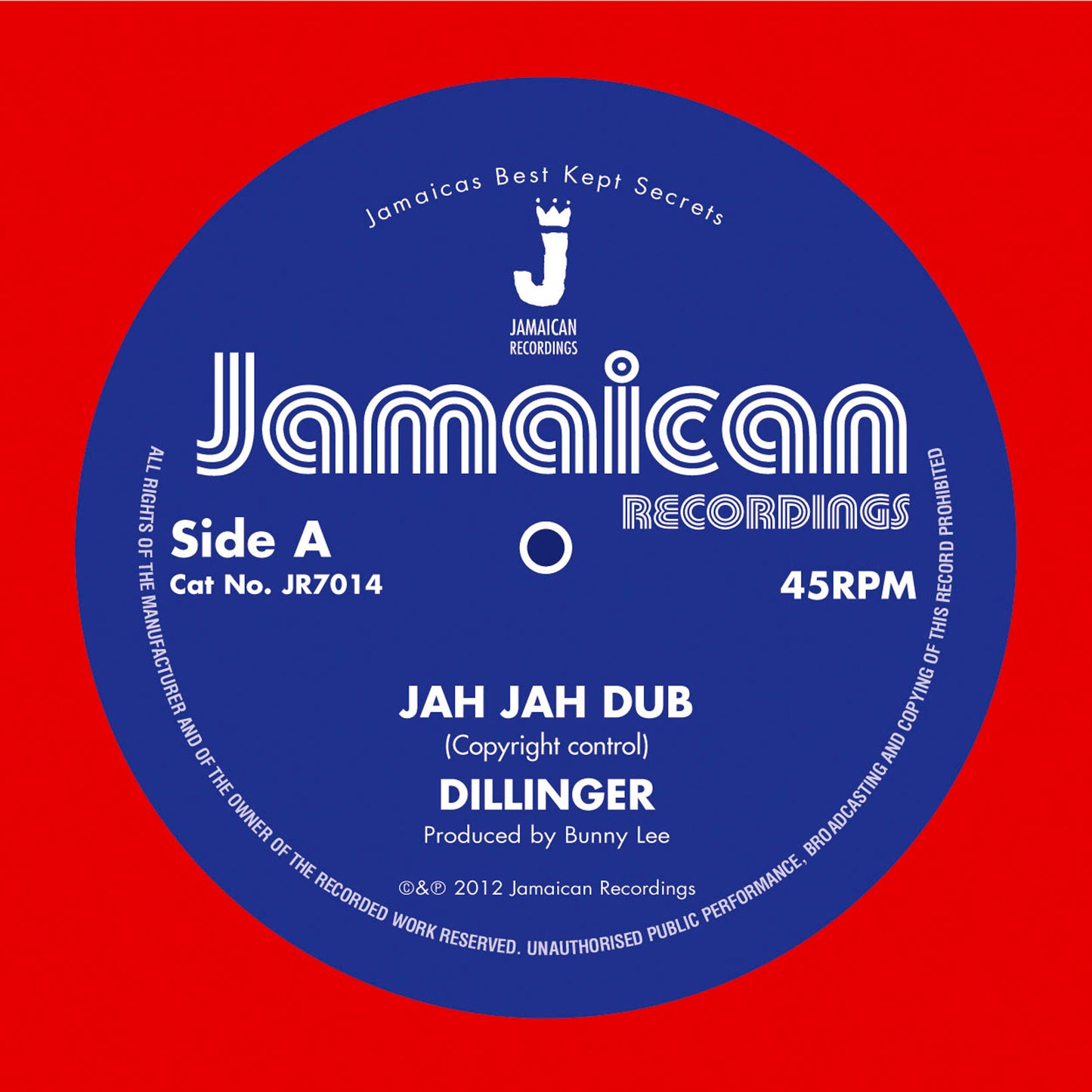 Dillinger - Jah Jah Dub / A Social Version