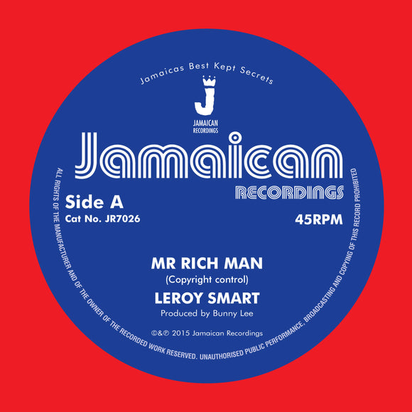 Leroy Smart - Mr Rich Man / Version