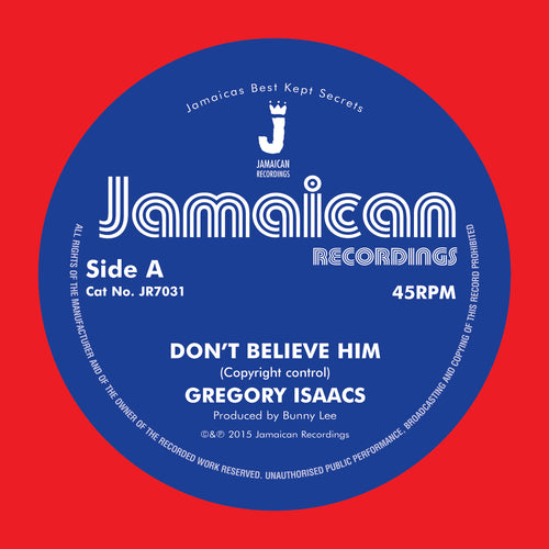 Gregory Isaacs - Don’t Believe Him / The Village [7" Vinyl]