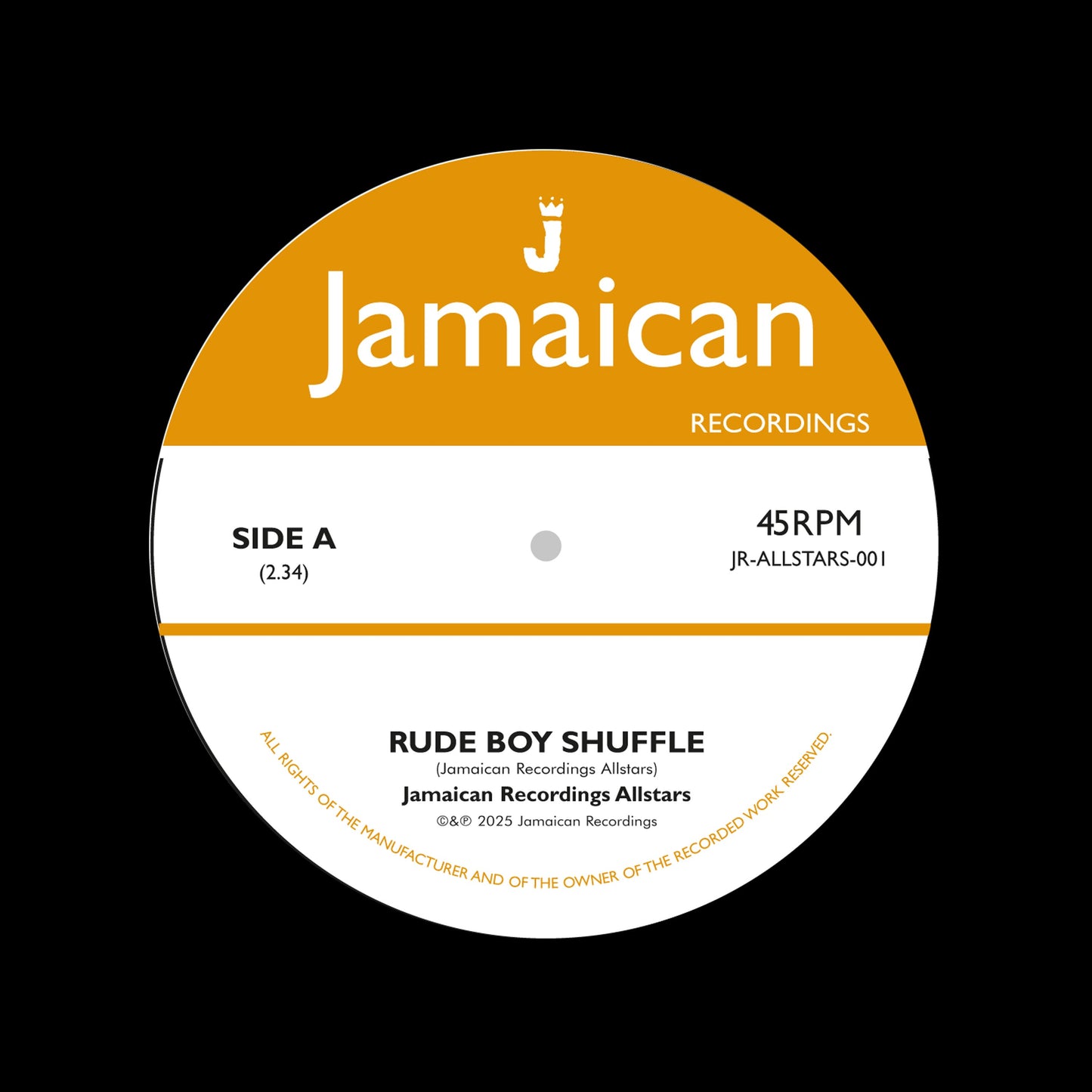Jamaican Recordings Allstars - Rude Boy Shuffle [7" Vinyl]