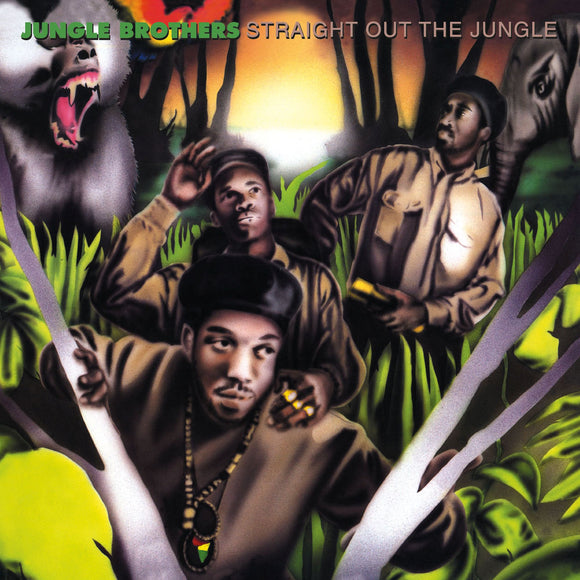 Jungle Brothers - Straight Out The Jungle [2LP Red & Green Opaque Vinyl]