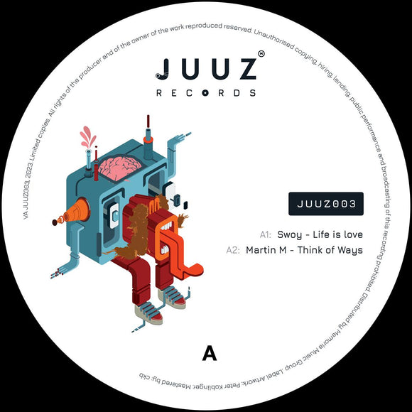 Various Artists - VA JUUZ003 [180 grams / vinyl only]