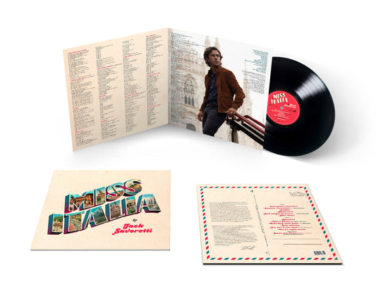 Jack Savoretti - Miss Italia [Signed Black LP]
