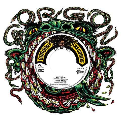 Jacob Miller & Prince Fatty & Aggrovators - Lorraine [7" Single Black vinyl]