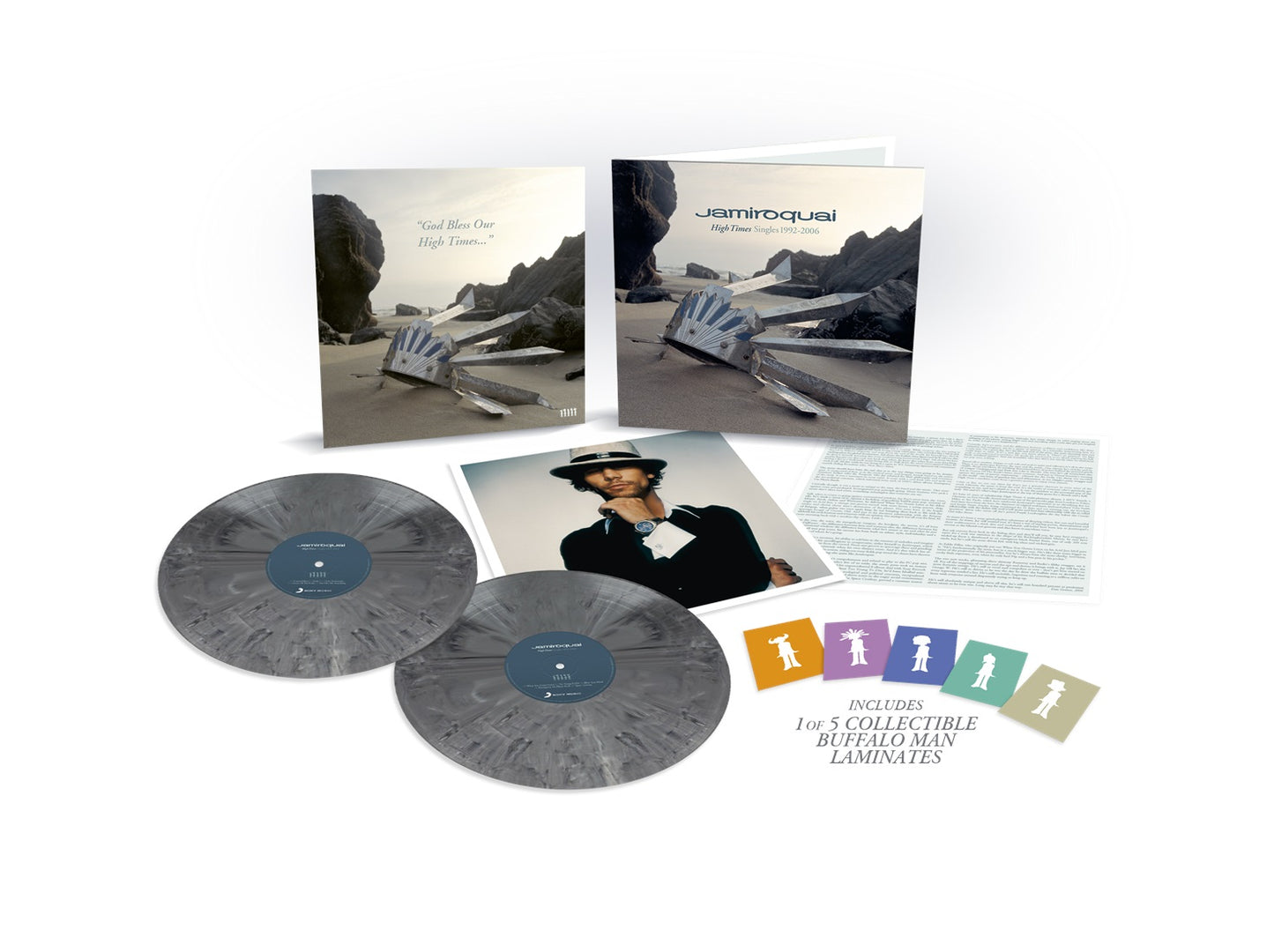 Jamiroquai - High Times: Singles 1992 - 2006 Tour Edition [Marble Steel 2LP]