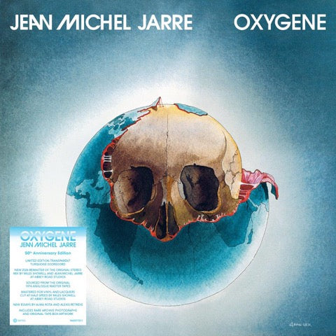 Jean-Michel Jarre - Oxygène (50th Anniversary Remastered Edition) [Transparent Turquoise LP]