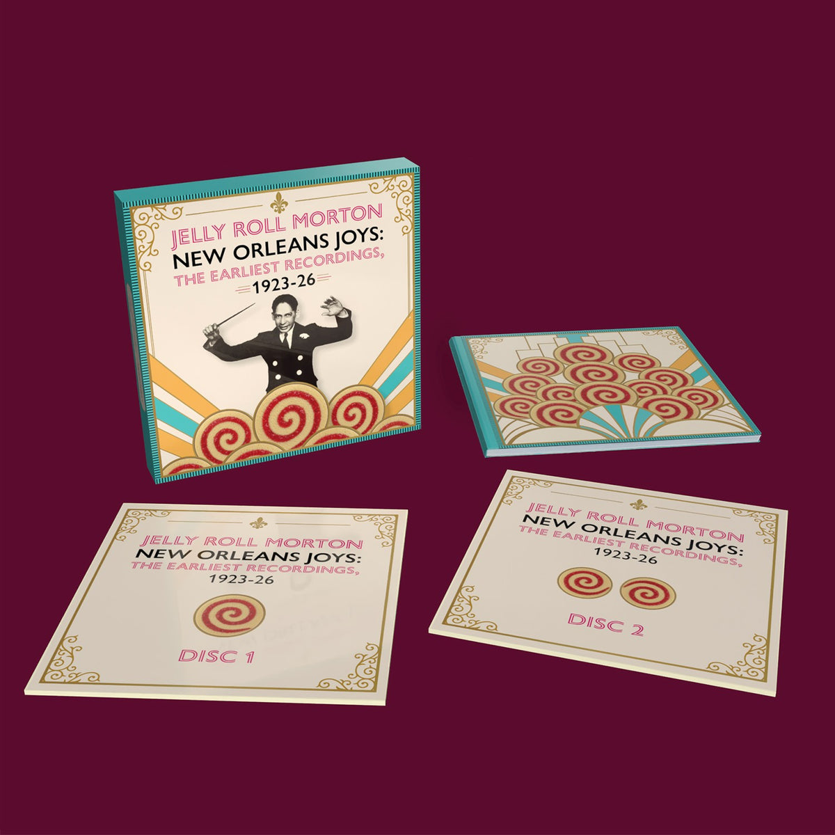 Jelly Roll Morton - New Orleans Joys : The Earliest Recordings, 1923 – 1926 [2CD]