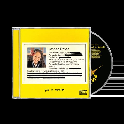 Jessie Reyez - PAID IN MEMORIES [CD]