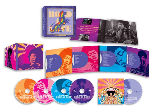 The Jimi Hendrix - Experience Bold As Love [4CD+BLURAY]