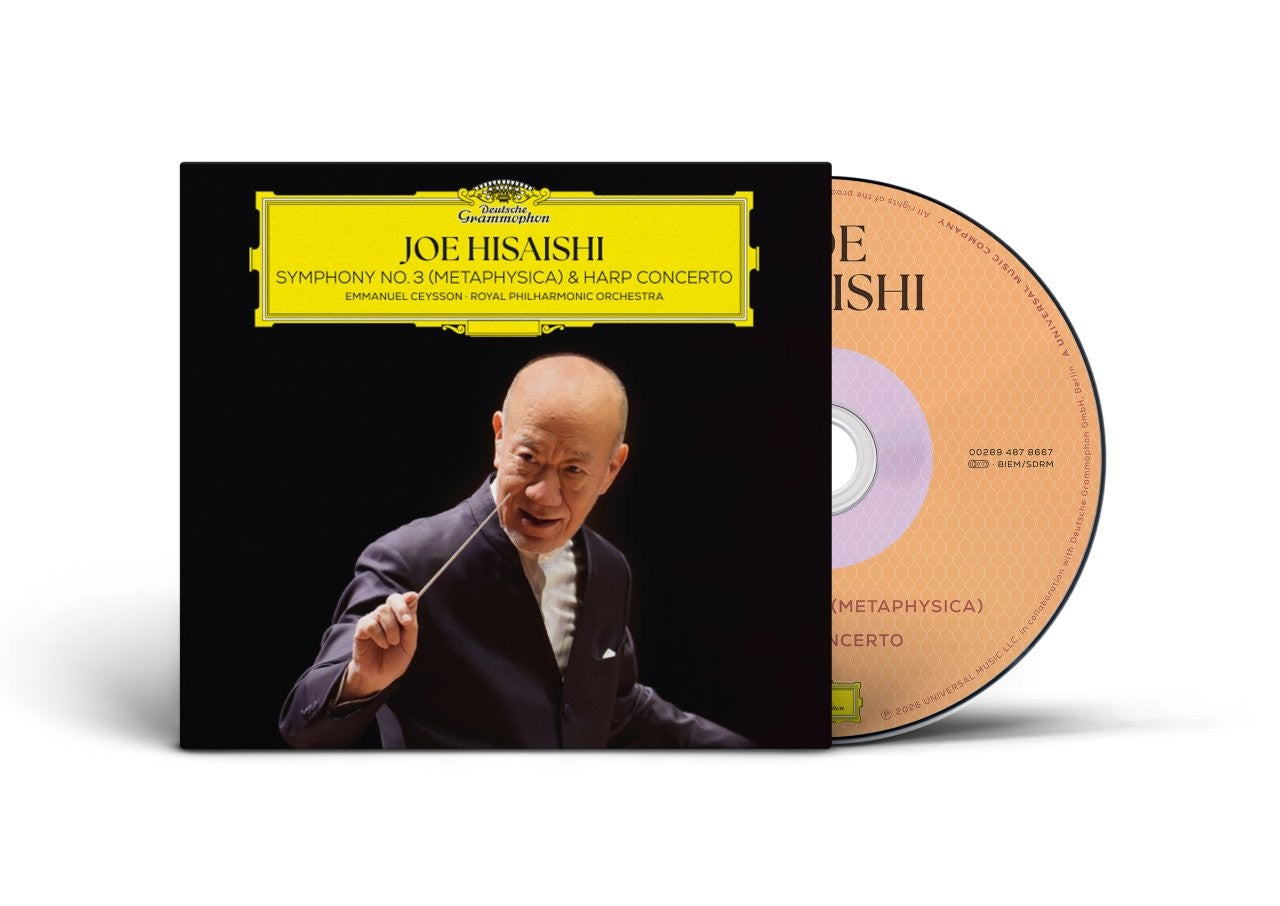 Joe Hisaishi, Royal Philharmonic Orchestra, Emmanuel Ceysson - Symphony No.3 (Metaphysica) & Harp Concerto [CD-A]
