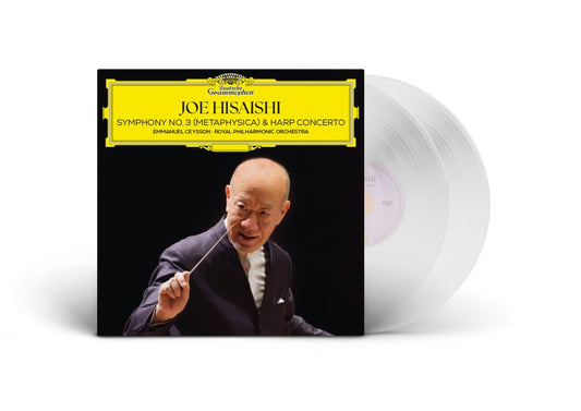 Joe Hisaishi, Royal Philharmonic Orchestra, Emmanuel Ceysson - Symphony No.3 (Metaphysica) & Harp Concerto [Crystal Clear Vinyl] [2LP]