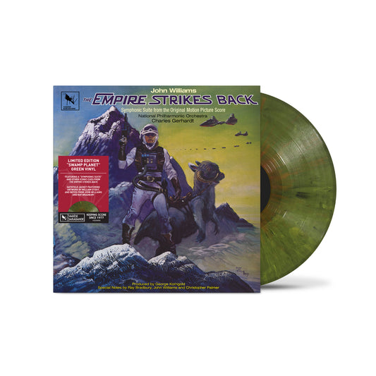 John Williams, Charles Gerhardt, The National Philharmonic Orchestra - The Empire Strikes Back [Swamp Green LP] (ONE PER PERSON)