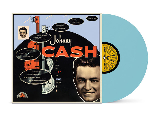 Johnny Cash - With His Hot And Blue Guitar [National Album Day - Blue Vinyl - 2022 Remaster]