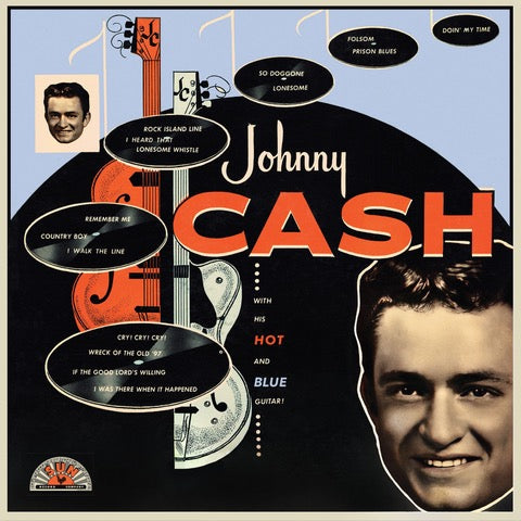 Johnny Cash - With His Hot And Blue Guitar [National Album Day - Blue Vinyl - 2022 Remaster]