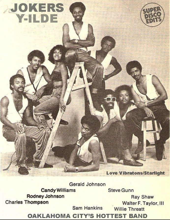 Jokers Y-Ilde - Love Vibrations/Starlight [7" Vinyl]