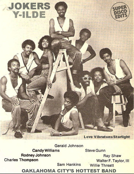 Jokers Y-Ilde - Love Vibrations/Starlight [7" Vinyl]