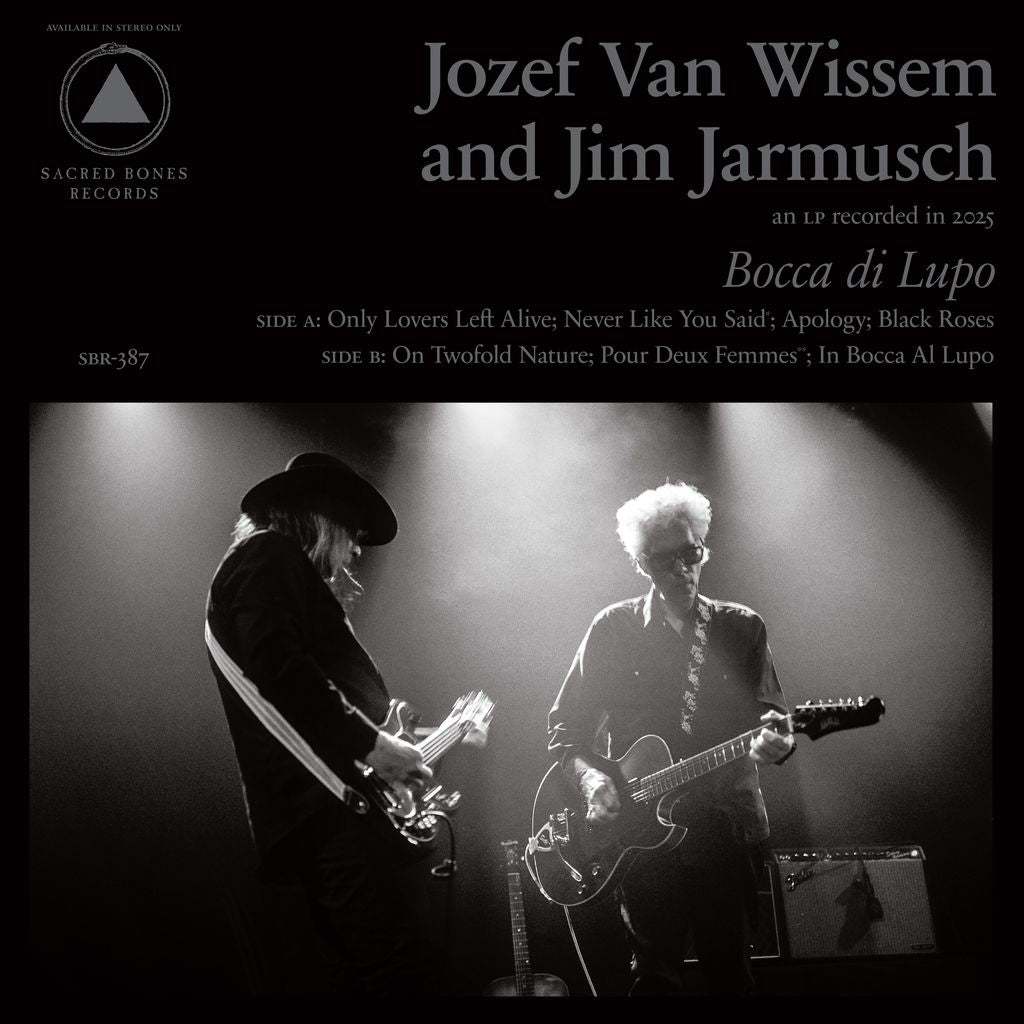 Jozef Van Wissem and Jim Jarmusch - Bocca di Lupo and Mouth of the Wolf [Cloudy Clear Vinyl 2LP]
