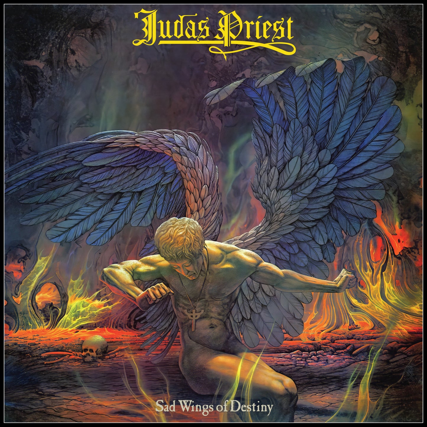 Judas Priest - Sad Wings Of Destiny (Original 1976 masters) [Galaxy Yellow/Orange Mix vinyl / Limited Edition)]