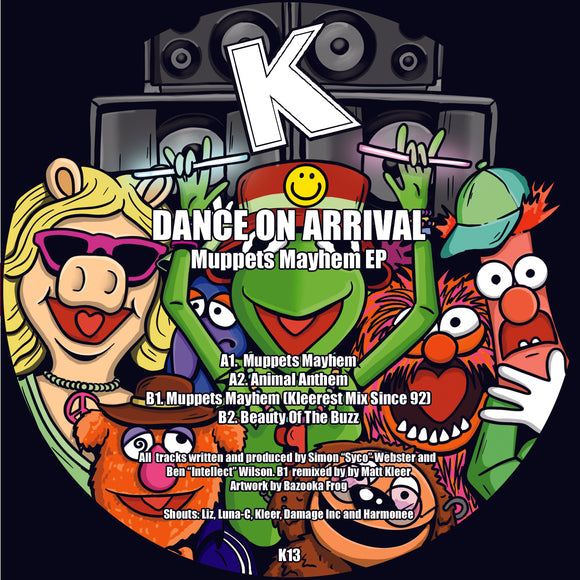 Dance On Arrival - Muppets Mayhem EP