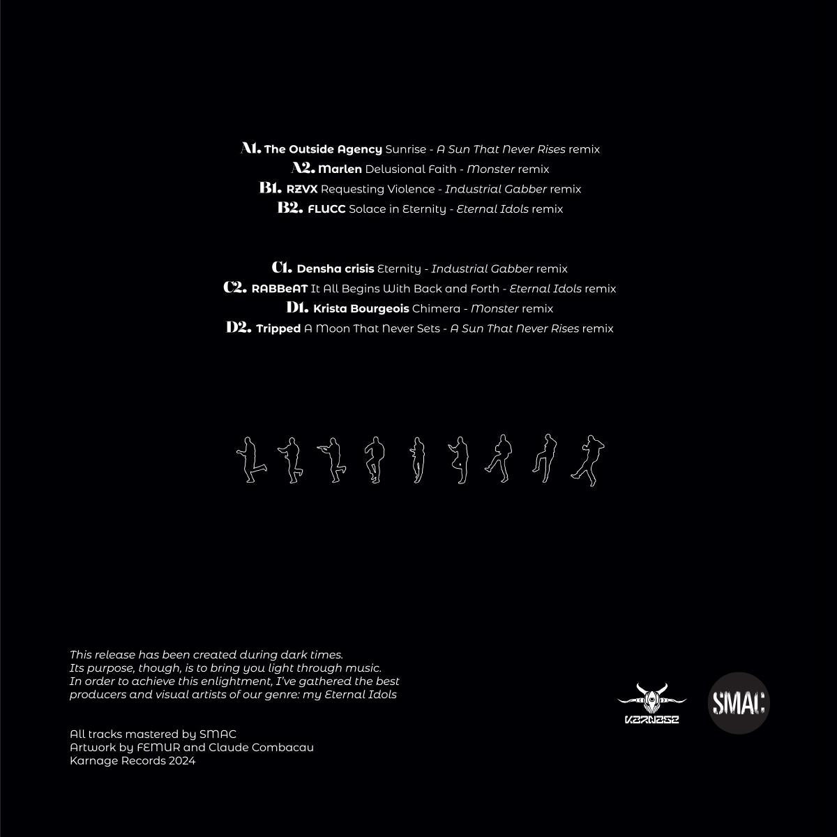 Various Artists - DENSHA CRISIS + various artists [printed sleeve / dl codes]