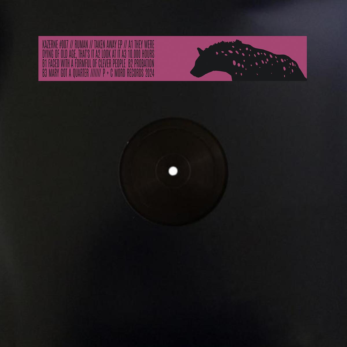 Ruman - Taken Away EP [Stickered sleeve]