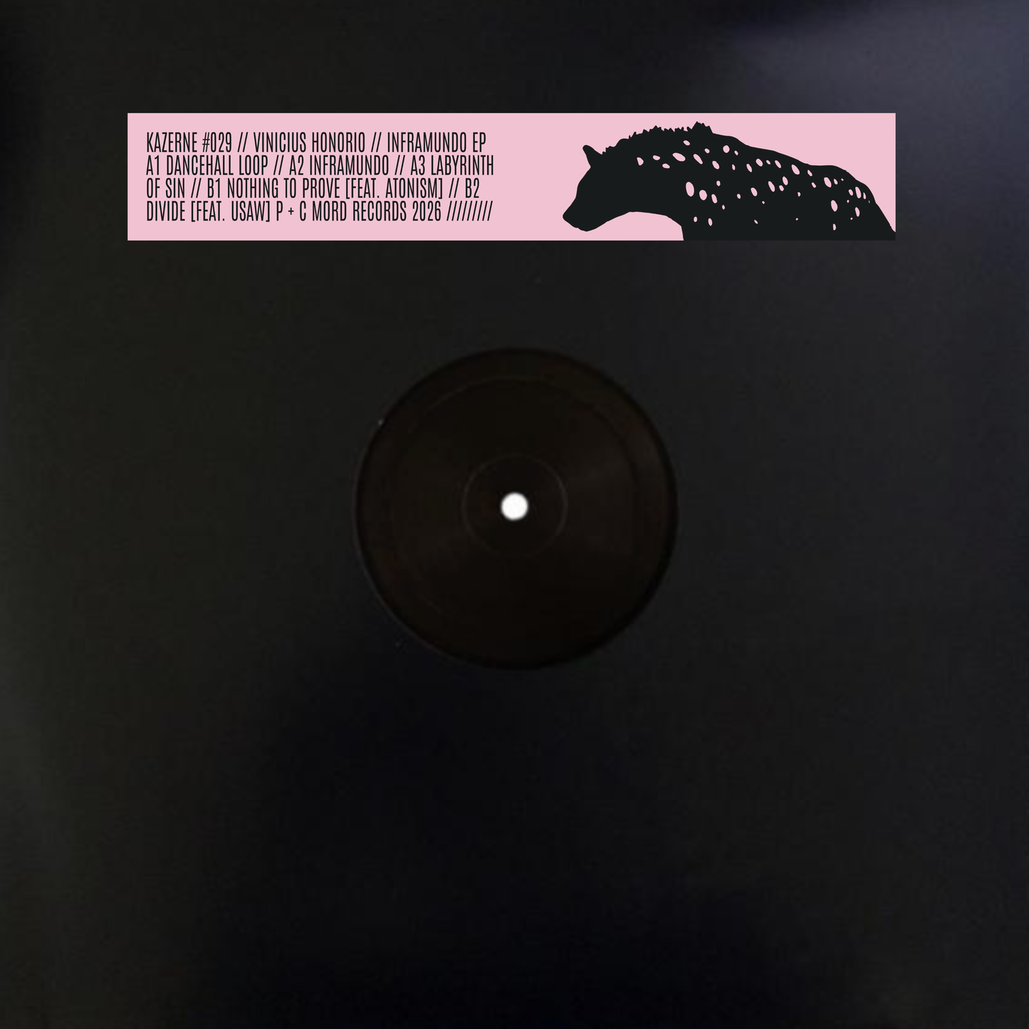 Vinicius Honorio, USAW, Atonism - Inframundo EP [Stickered Sleeve]