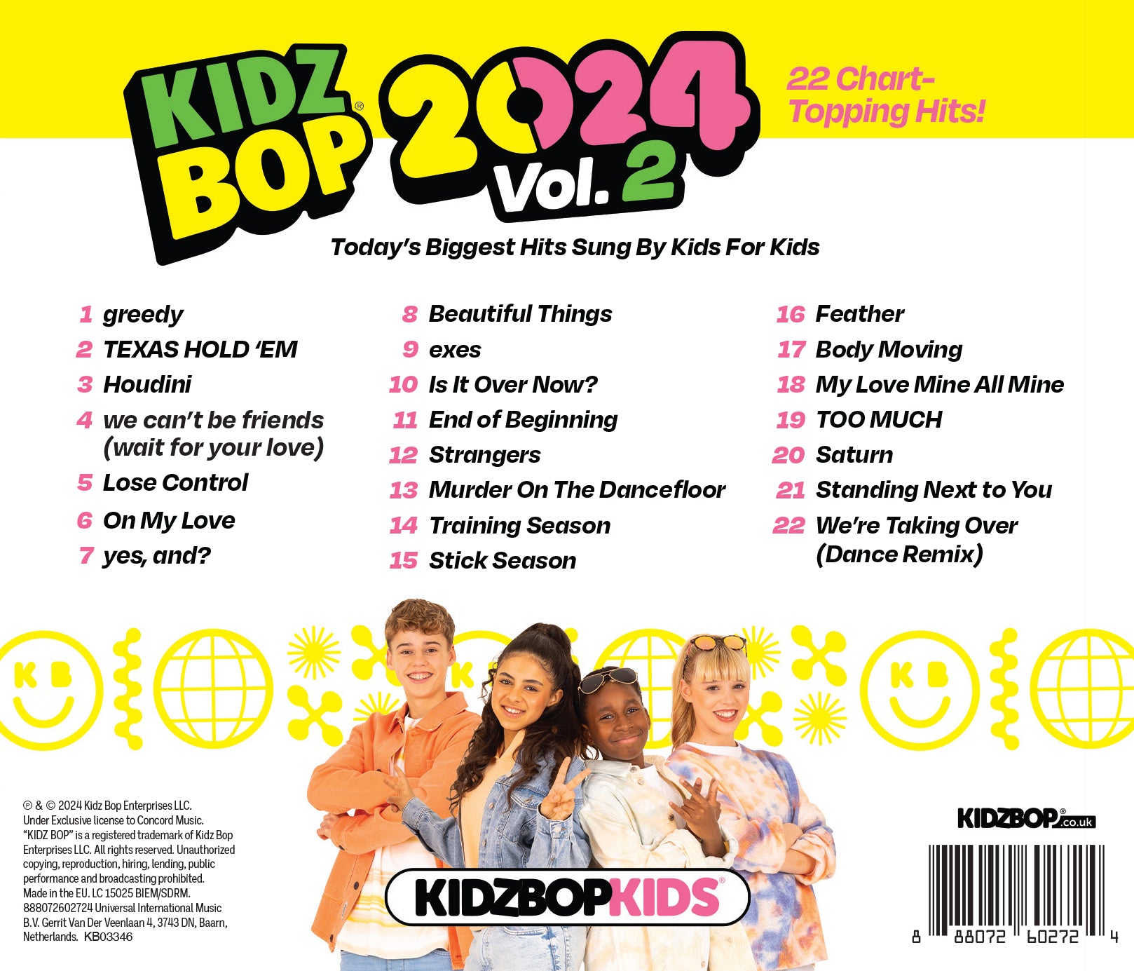 KIDZ BOP Kids - KIDZ BOP 2024 Vol. 2 [CD] – Horizons Music