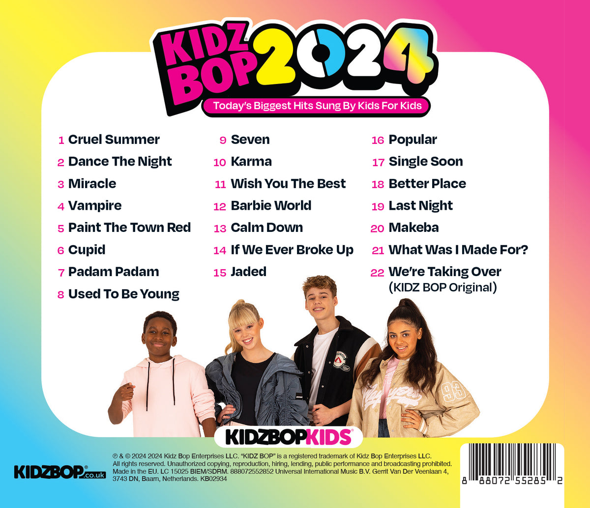 Kidz Bop Kids Kidz Bop 2024 [CD] Horizons Music