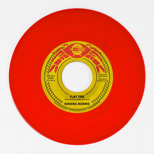 Kendra Morris - Flat Tire [7" Blood Orange Vinyl]