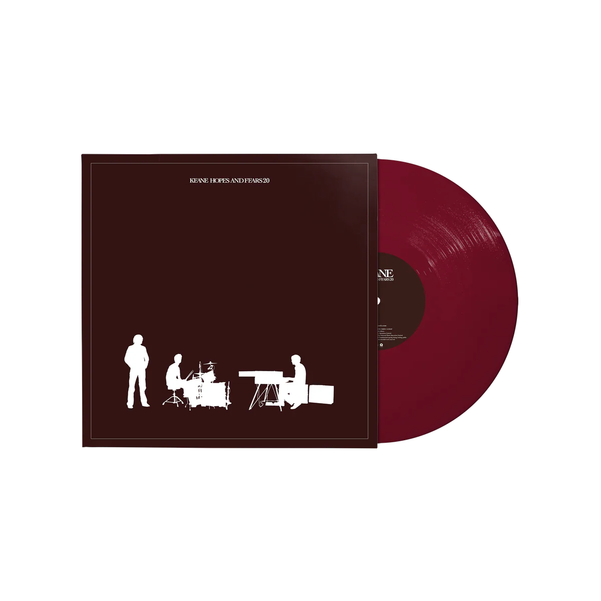 Keane - Hopes and Fears [BESPOKE BURGUNDY VINYL]