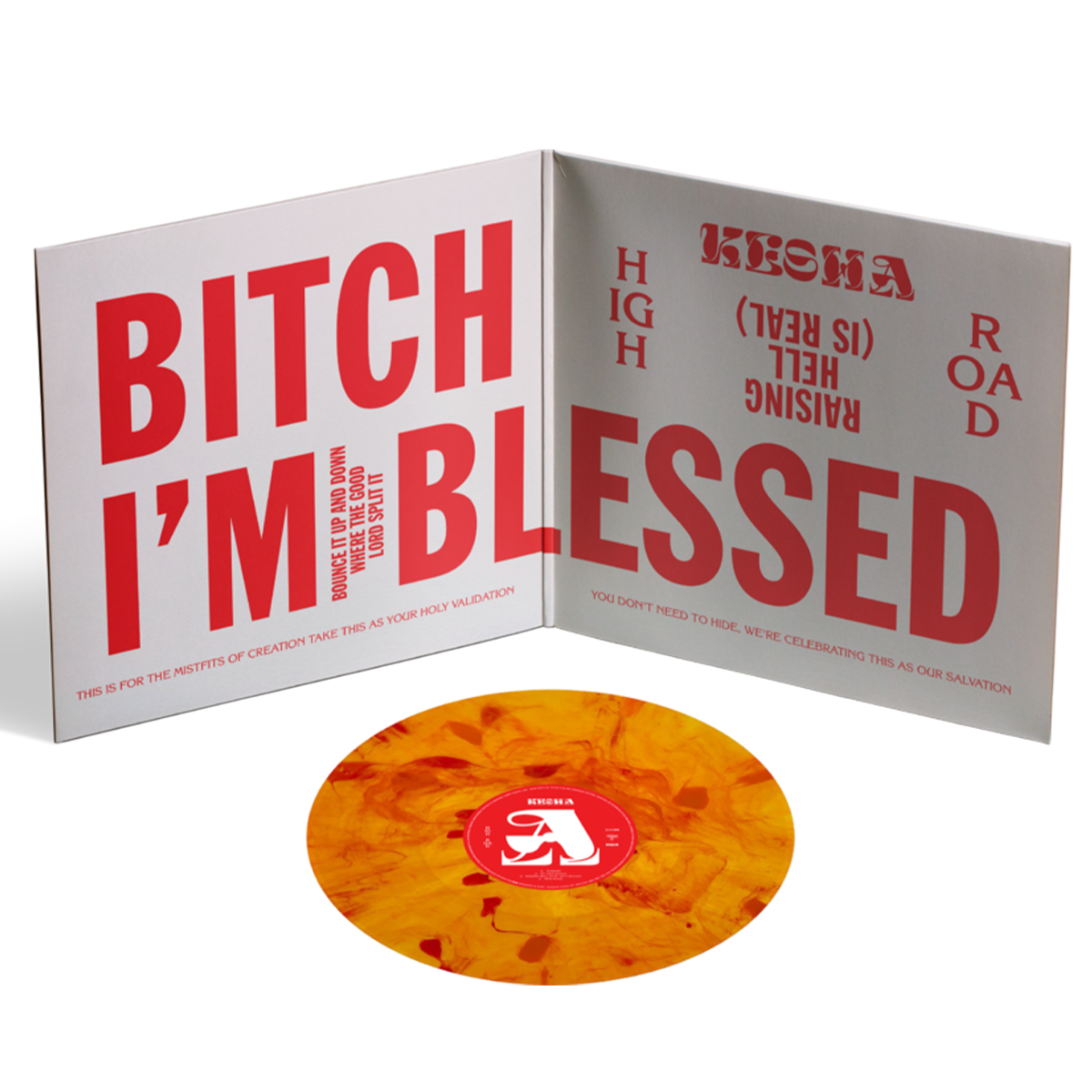 KESHA - HIGH ROAD [Orange Vinyl]
