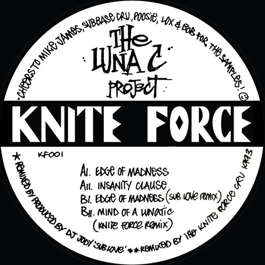 DJ Luna-C - The Luna-C Project (Chrome Sleeve, Black Vinyl Version)
