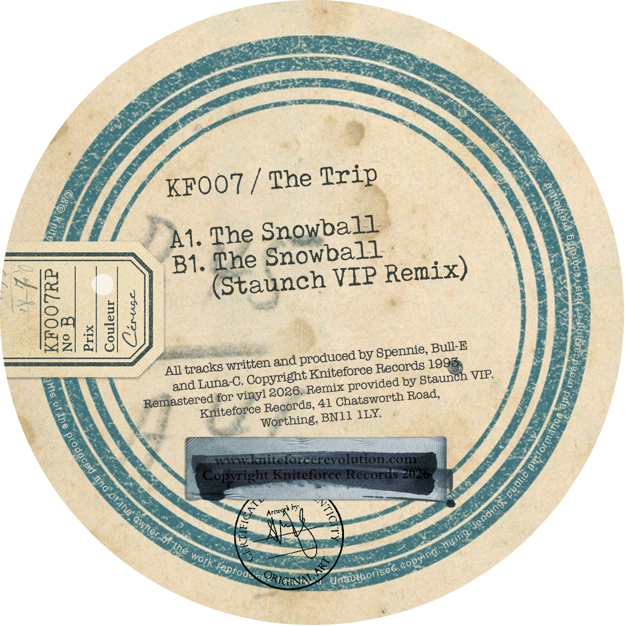 The Trip - The Snowball Special Edition (10" Black Vinyl)