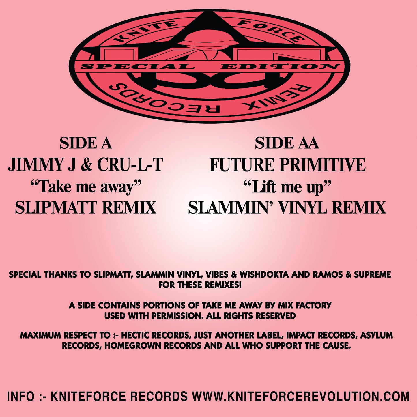 Various Artists - Remix Records & Kniteforce Present 'The Remix's' Part 1