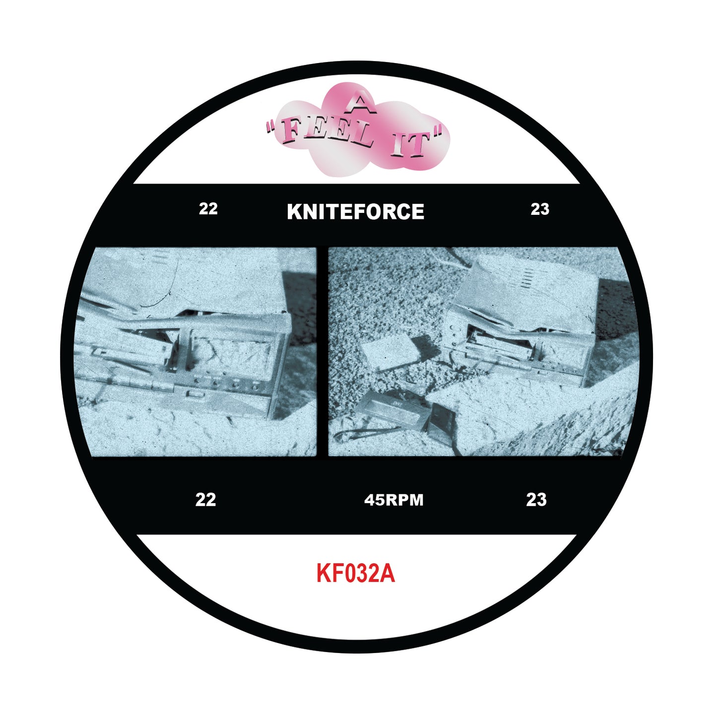 Future Primitive - Feel It / Ban This (Pink and Green Marbled Vinyl Version)