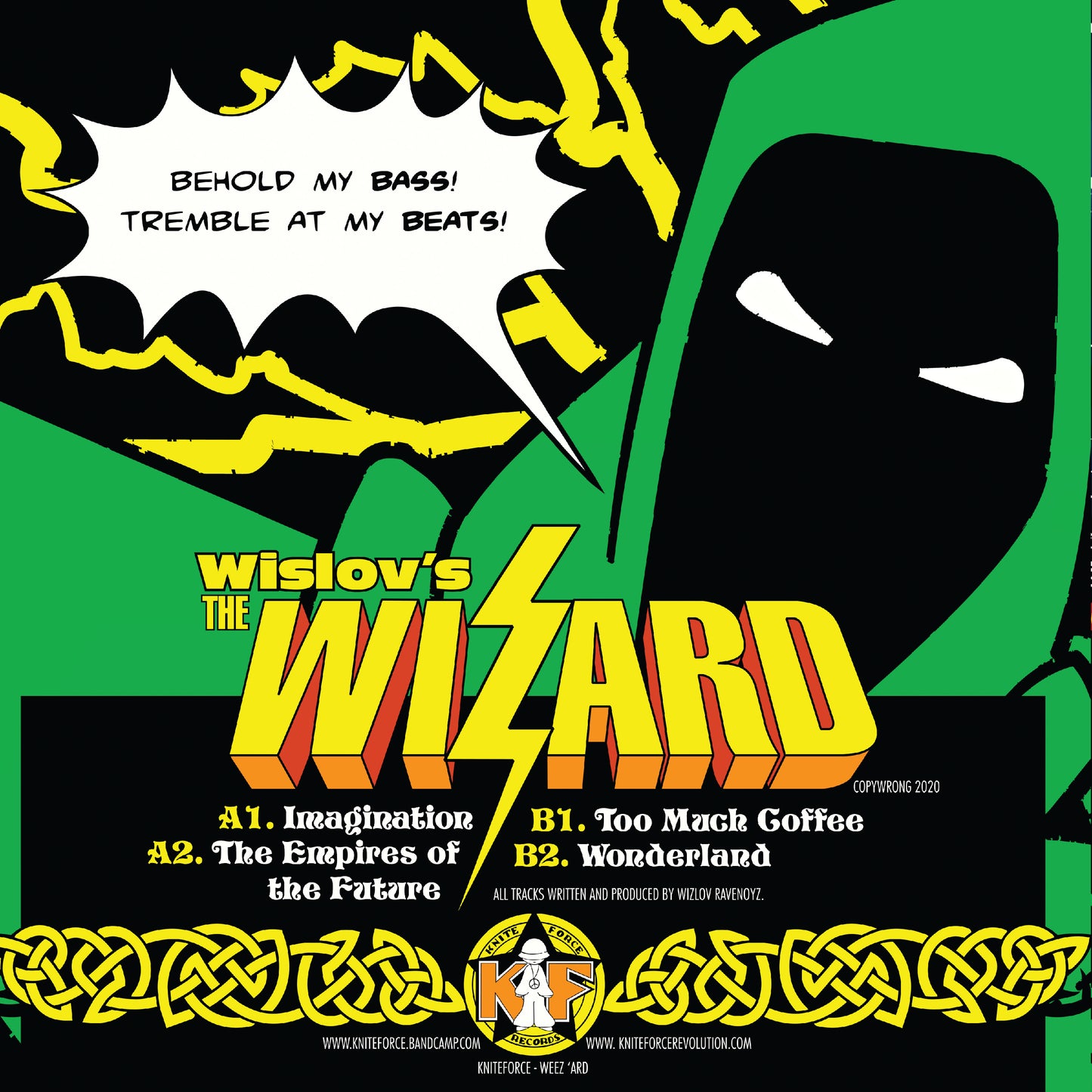 Wislov - The Wizard Ep (Green And Yellow Vinyl Version)