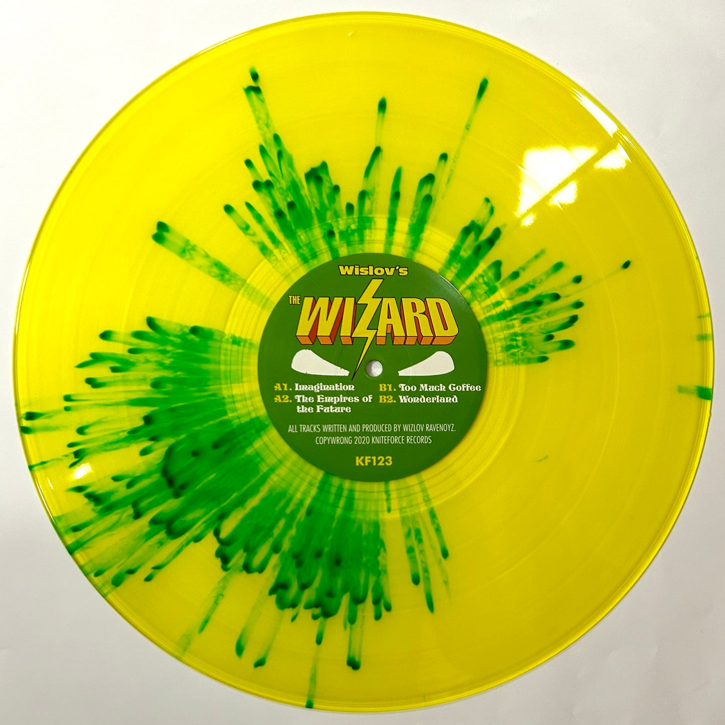 Wislov - The Wizard Ep (Green And Yellow Vinyl Version)