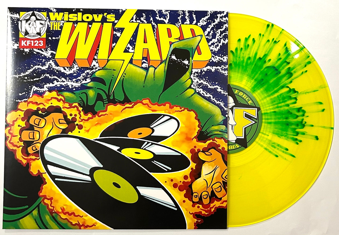 Wislov - The Wizard Ep (Green And Yellow Vinyl Version)