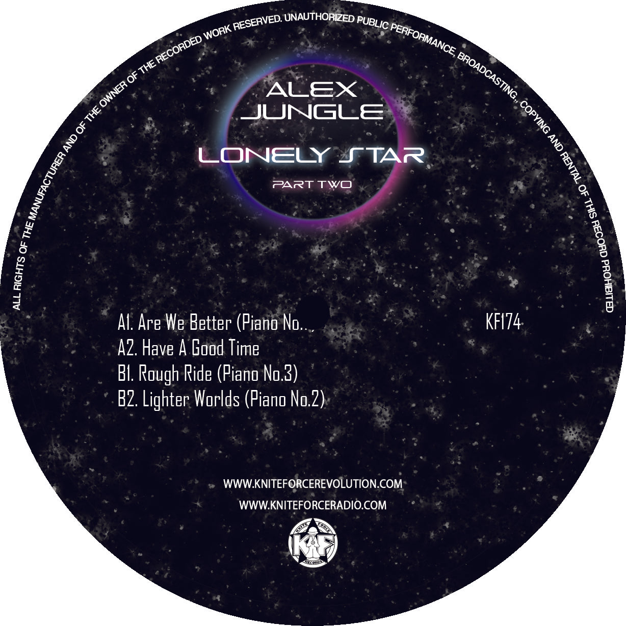 Alex Jungle - Lonely Star (Part Two) EP