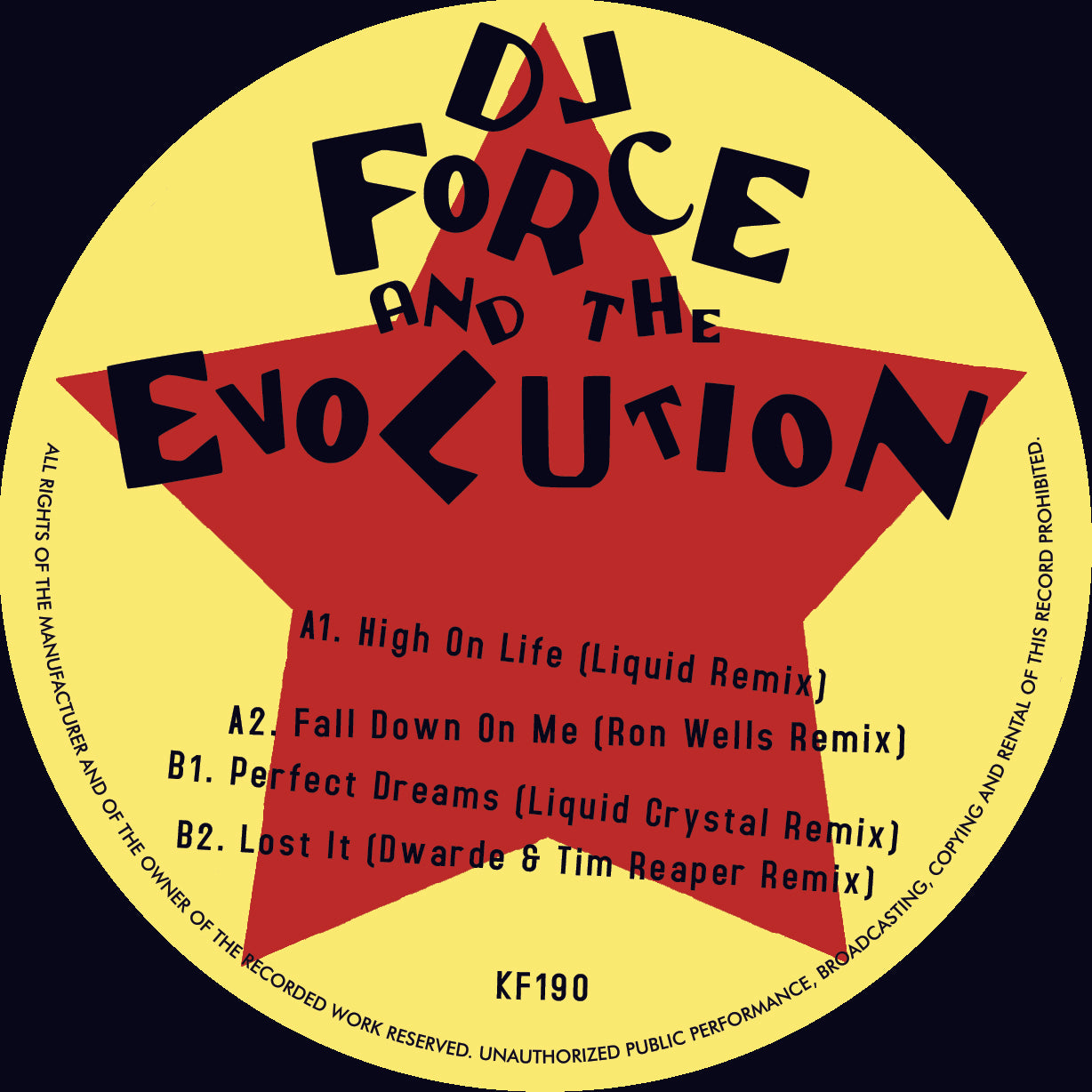 DJ Force & The Evolution - Remixes EP (Purple Marble)