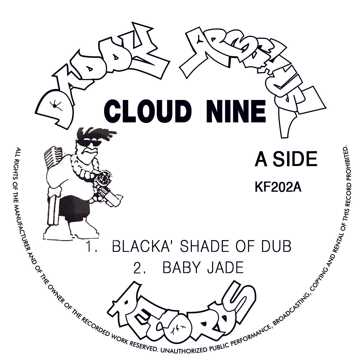 Cloud Nine - Blacka Shade Of Dub EP (Color Vinyl)