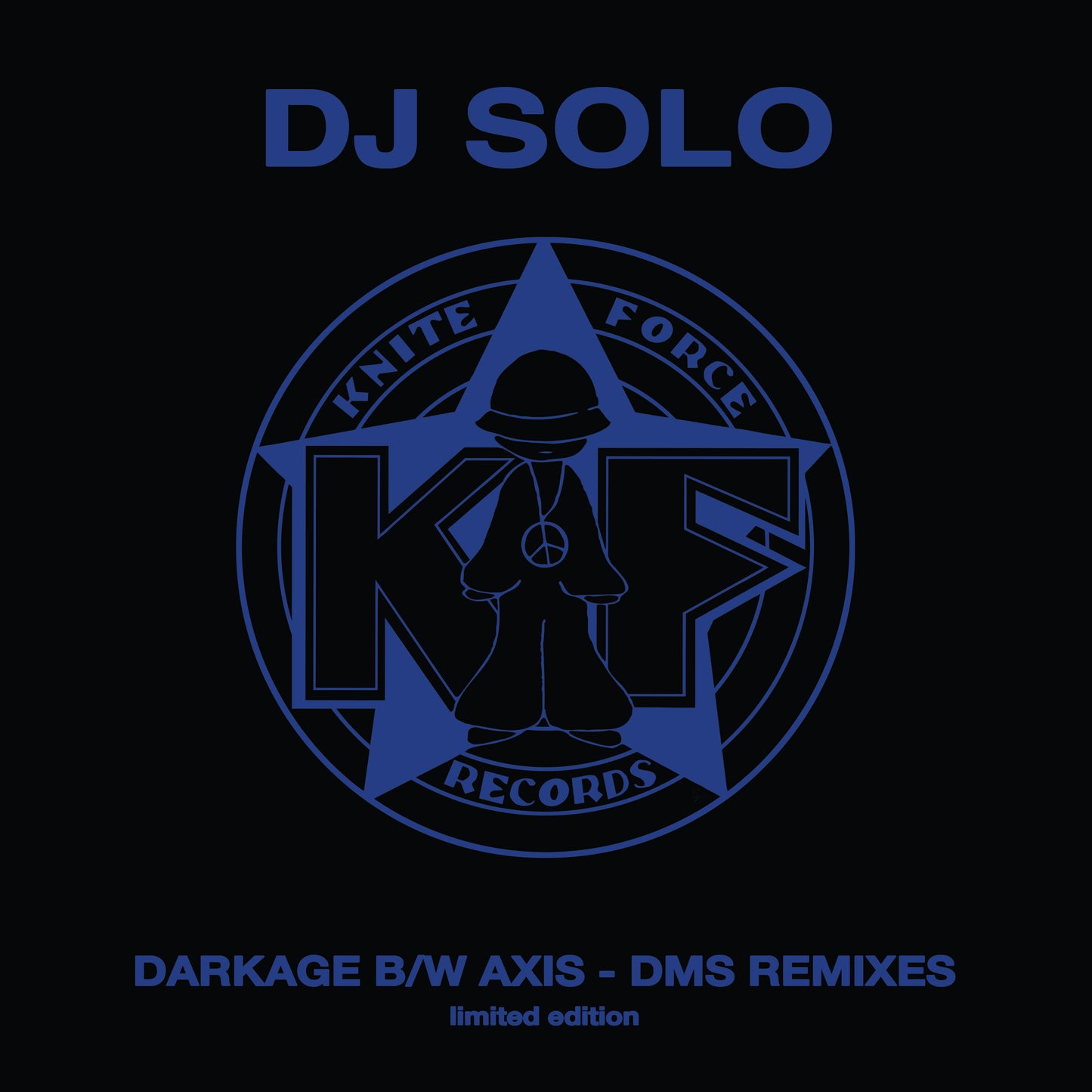 Dj Solo - Darkage / Axis (Original DMS Remixes) (Blue Smoked 10" vinyl)