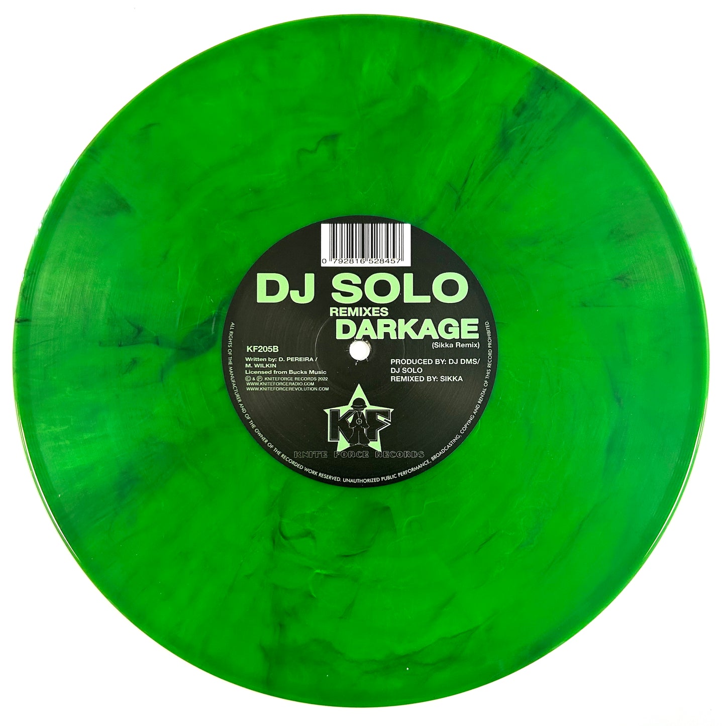Dj Solo - Darkage (Pete Cannon / Sikka Remixes) (Smoked Green 10" Vinyl)