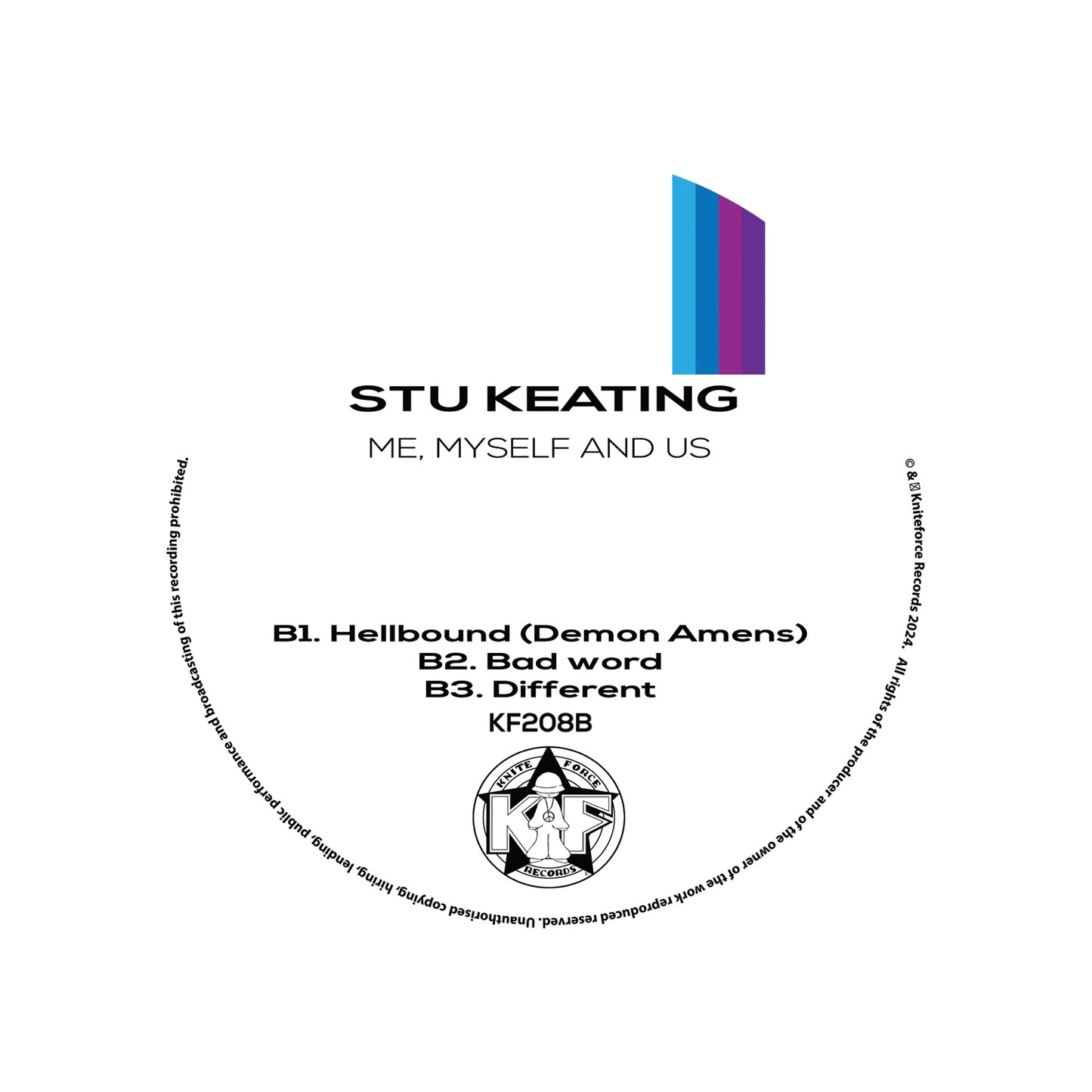 Stu Keating - Me, Myself And Us (Blue and Purple Marble Vinyl Edition) (2x12" Vinyl)