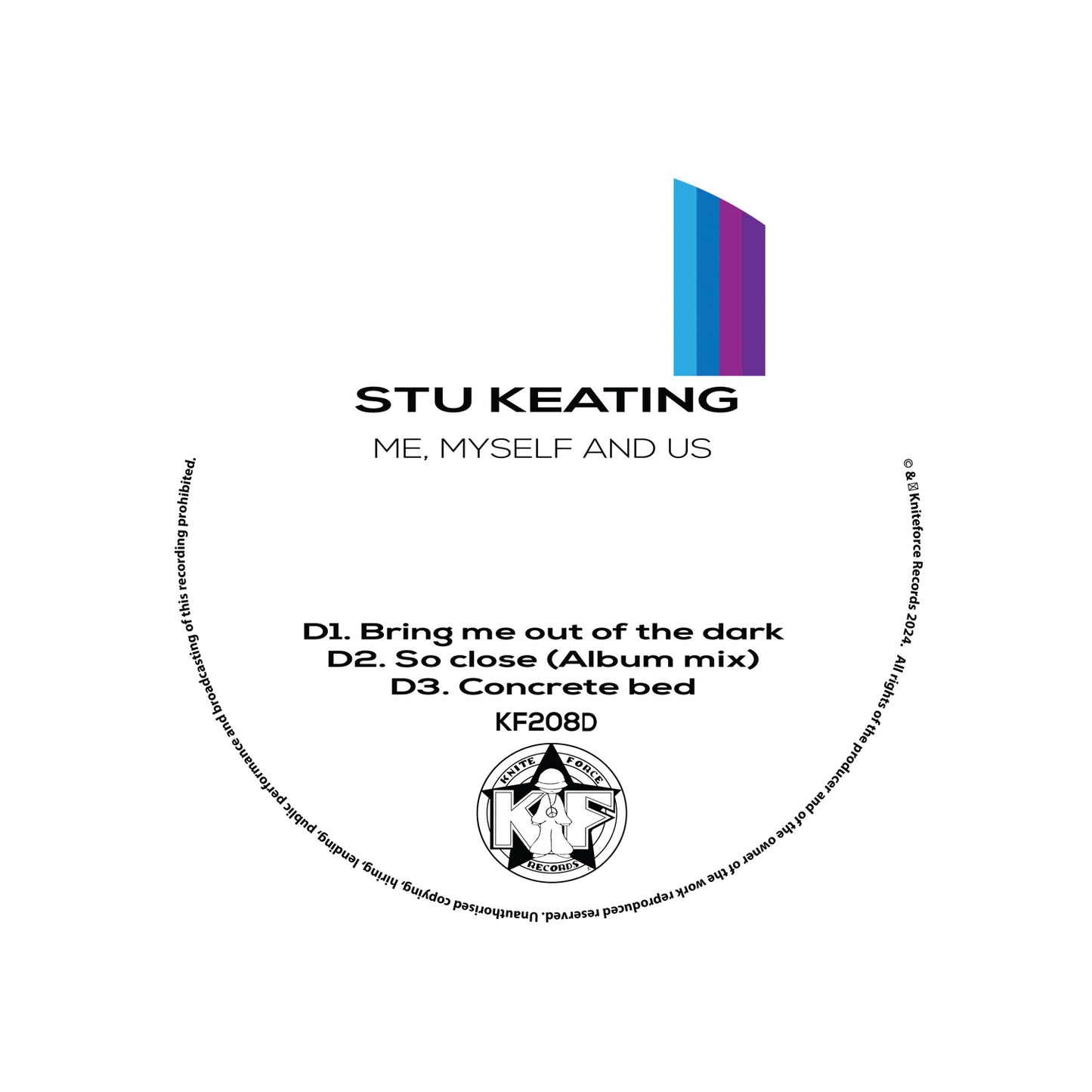 Stu Keating - Me, Myself And Us (Blue and Purple Marble Vinyl Edition) (2x12" Vinyl)
