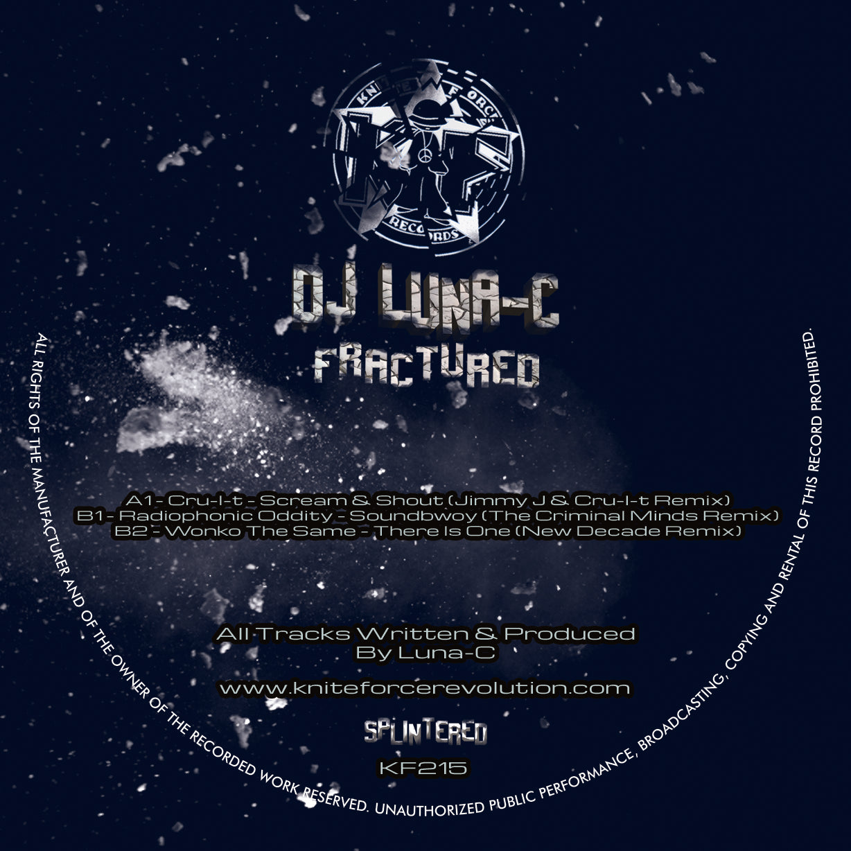 Luna-C - Fractured Part 2 Box Set (5 x 12")