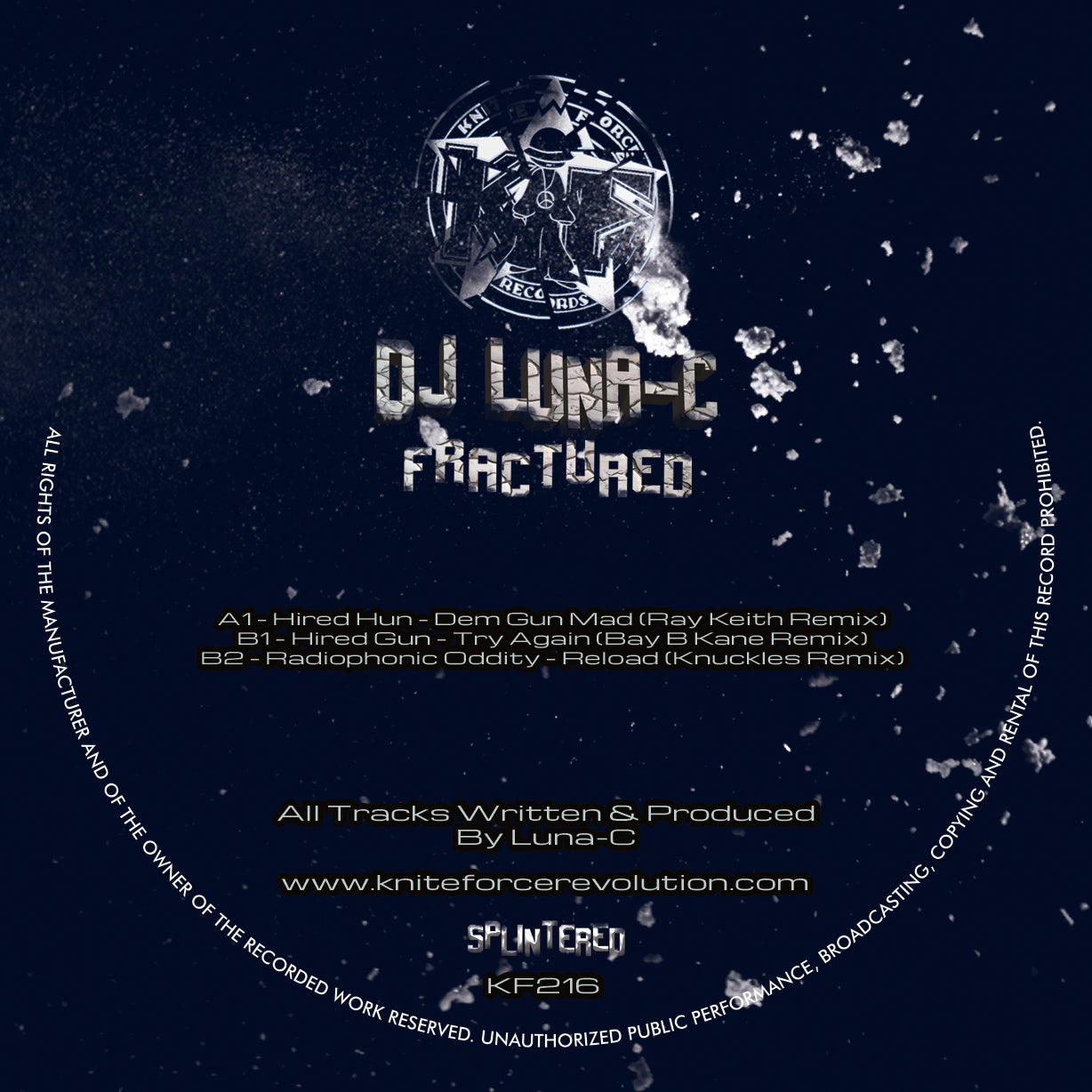 Luna-C - Fractured Part 2 Box Set (5 x 12")