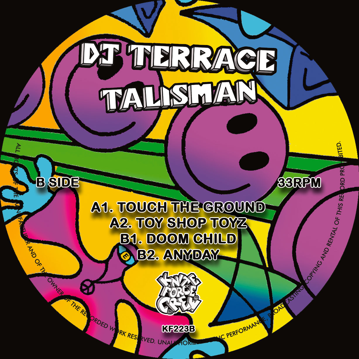 DJ Terrace - Talisman (Multi Color Vinyl 3x12" Album)