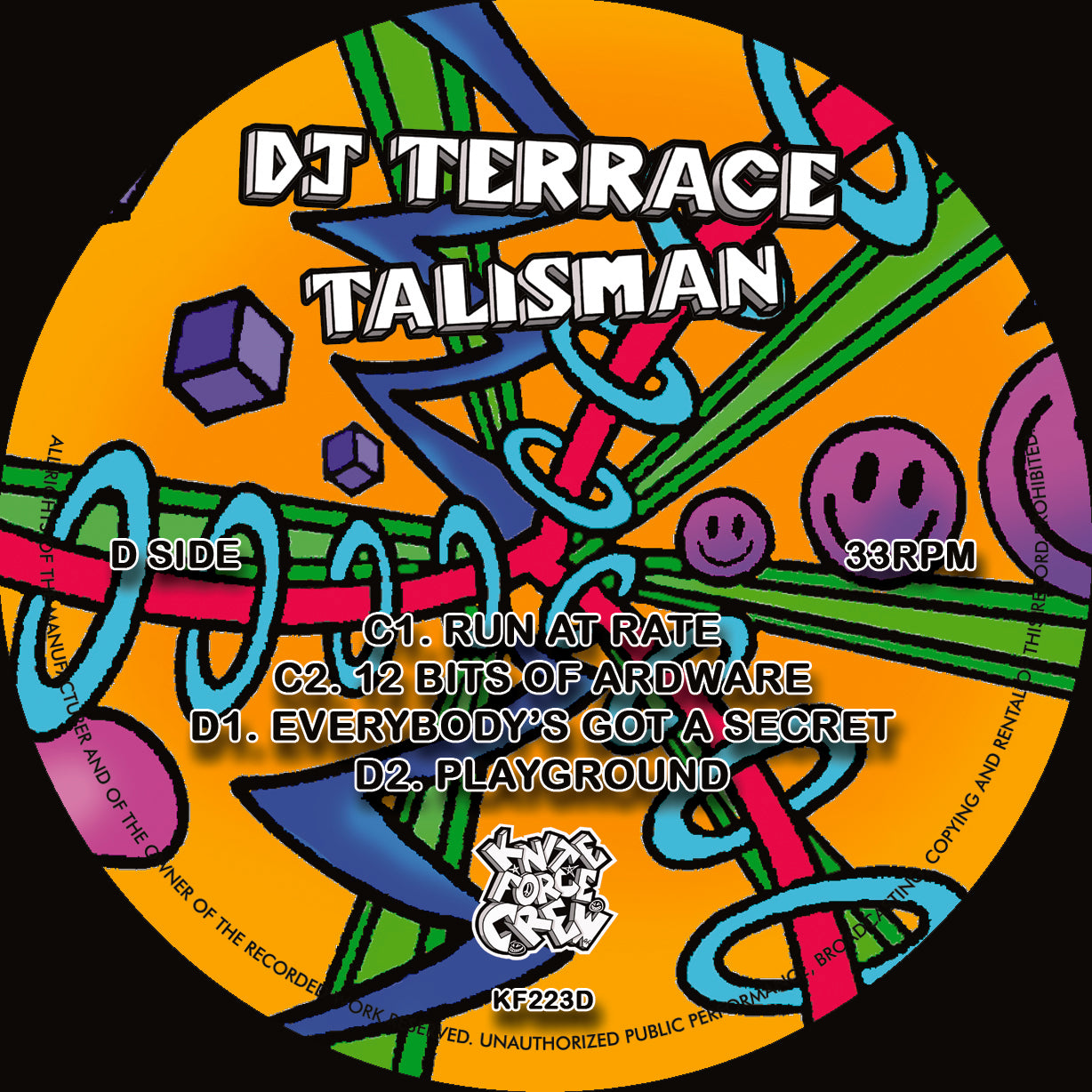 DJ Terrace - Talisman (Multi Color Vinyl 3x12" Album)